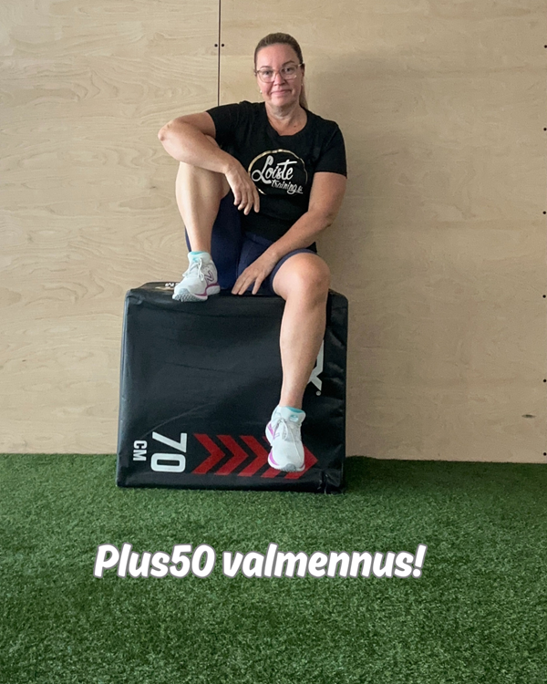 Uusi PLUS50 VALMENNUS starttaa 26.3.2026 klo 16.30