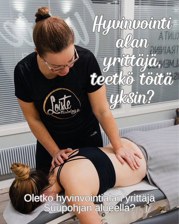Oletko hyvinvointialan yrittäjä Suupohjan alueella?